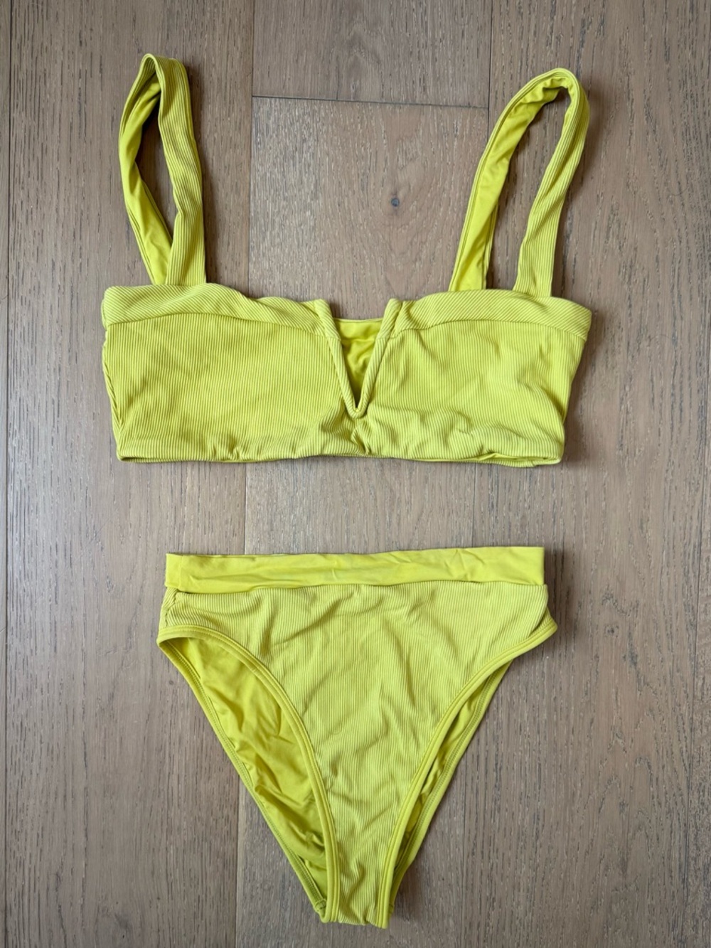Neon green Two-Piece Bikini Set